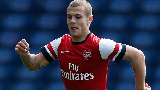 Jack Wilshere in action for Arsenal